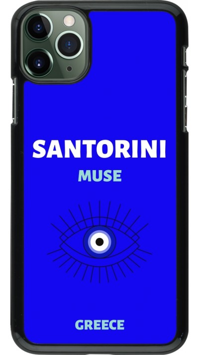 iPhone 11 Pro Max Case Hülle - Pop Summer Destination Santorini