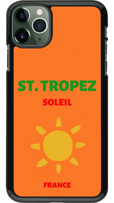 iPhone 11 Pro Max Case Hülle - Pop Summer Destination St-Tropez