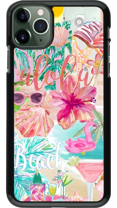 iPhone 11 Pro Max Case Hülle - Preppy Collage Aloha