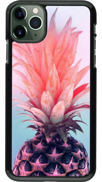 Hülle iPhone 11 Pro Max - Purple Pink Pineapple