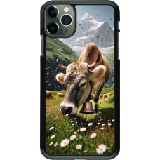 iPhone 11 Pro Max Case Hülle - Kuh Berg Wallis