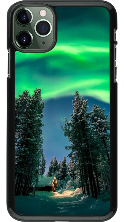 iPhone 11 Pro Max Case Hülle - Winter 22 Northern Lights