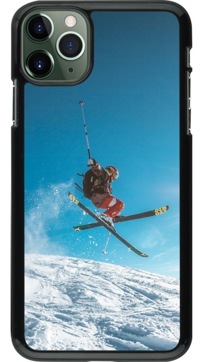 iPhone 11 Pro Max Case Hülle - Winter 22 Ski Jump