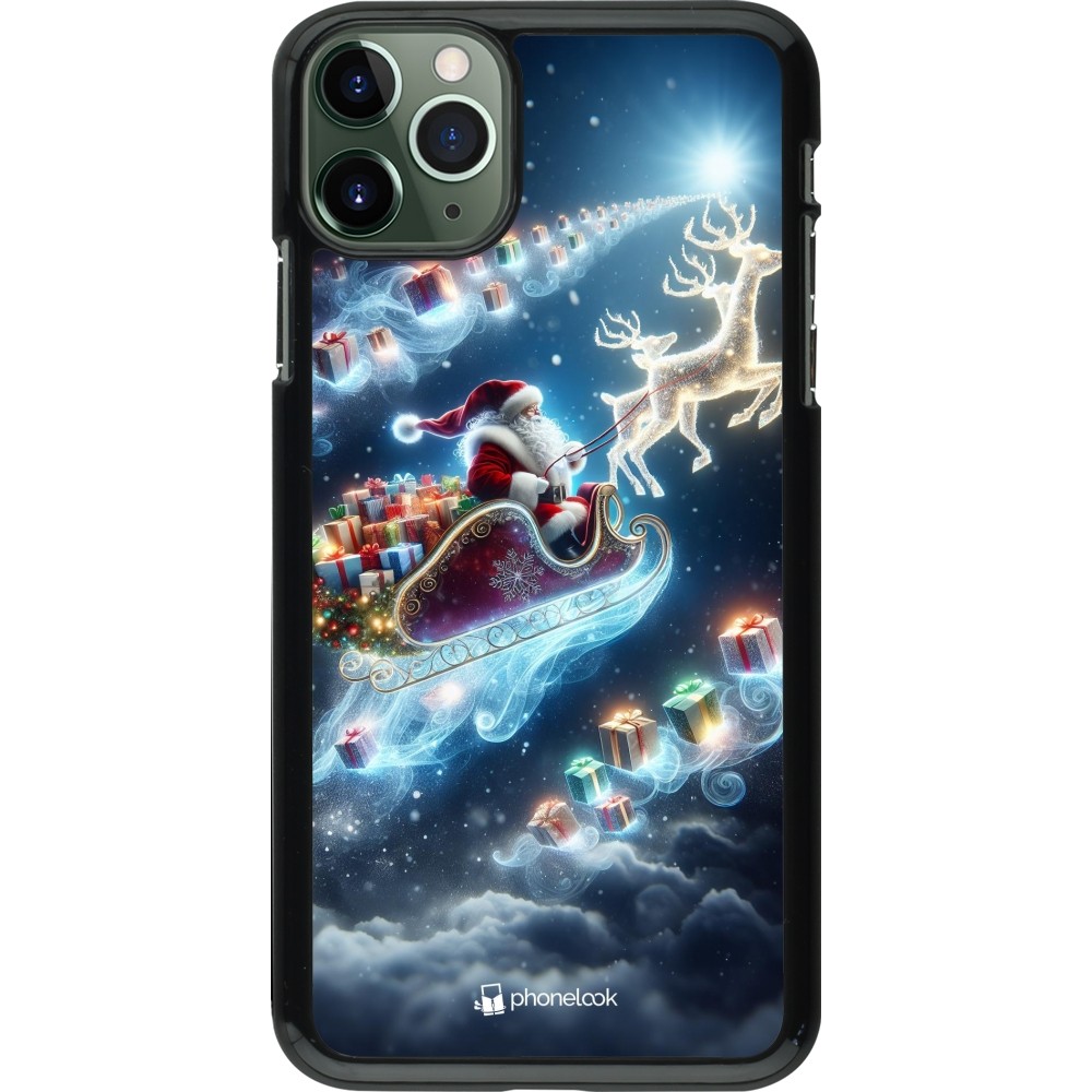 iPhone 11 Pro Max Case Hülle - Weihnachten 2023 Verzauberter Weihnachtsmann