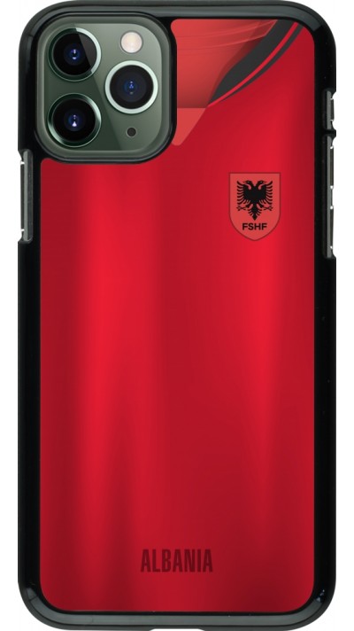 iPhone 11 Pro Case Hülle - Albanien personalisierbares Fussballtrikot