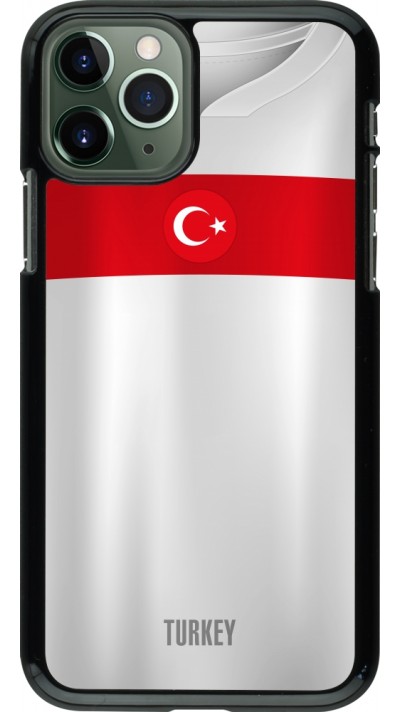 iPhone 11 Pro Case Hülle - Türkei personalisierbares Fussballtrikot