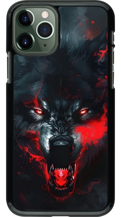 iPhone 11 Pro Case Hülle - Halloween 2024 mad werewolf