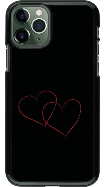 iPhone 11 Pro Case Hülle - Valentine 2023 attached heart