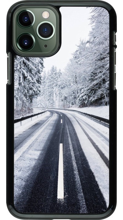iPhone 11 Pro Case Hülle - Winter 22 Snowy Road