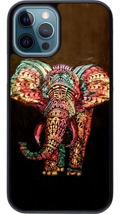 Hülle iPhone 12 / 12 Pro - Elephant 02