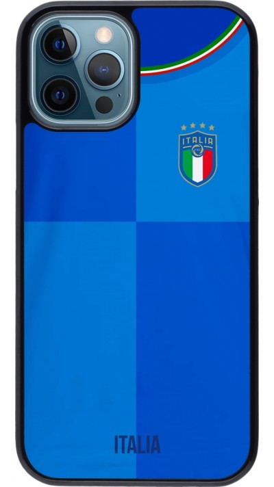 iPhone 12 / 12 Pro Case Hülle - Italien 2022 personalisierbares Fußballtrikot