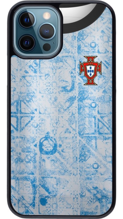 iPhone 12 / 12 Pro Case Hülle - Portugal Away personalisierbares Fussballtrikot