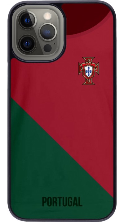 iPhone 12 Pro Max Case Hülle - Fussballtrikot Portugal2022