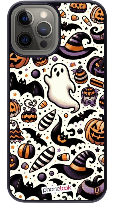 iPhone 12 Pro Max Case Hülle - Halloween 2024 Niedliches Muster