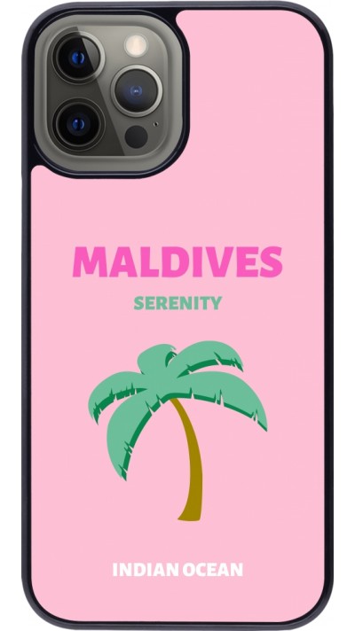 iPhone 12 Pro Max Case Hülle - Pop Summer Destination Maldives