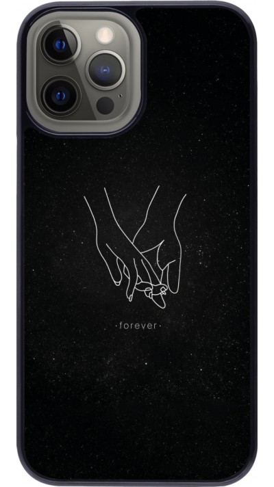 iPhone 12 Pro Max Case Hülle - Valentine 2023 hands forever