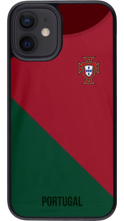 iPhone 12 mini Case Hülle - Fussballtrikot Portugal2022