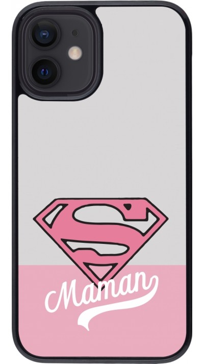 iPhone 12 mini Case Hülle - Mom 2024 Super hero maman