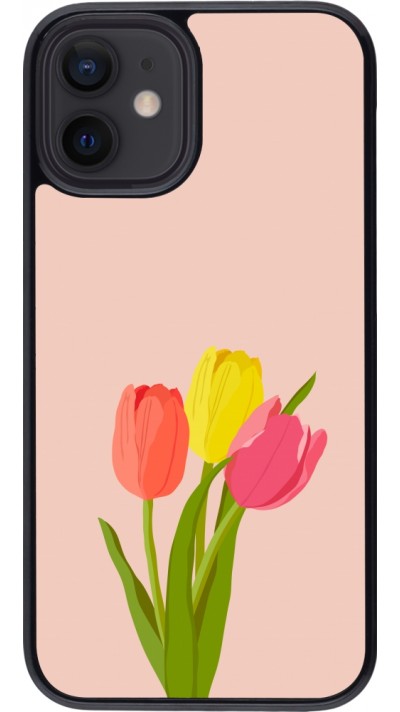 iPhone 12 mini Case Hülle - Spring 23 tulip trio