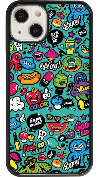 iPhone 13 Case Hülle - Cartoons old school