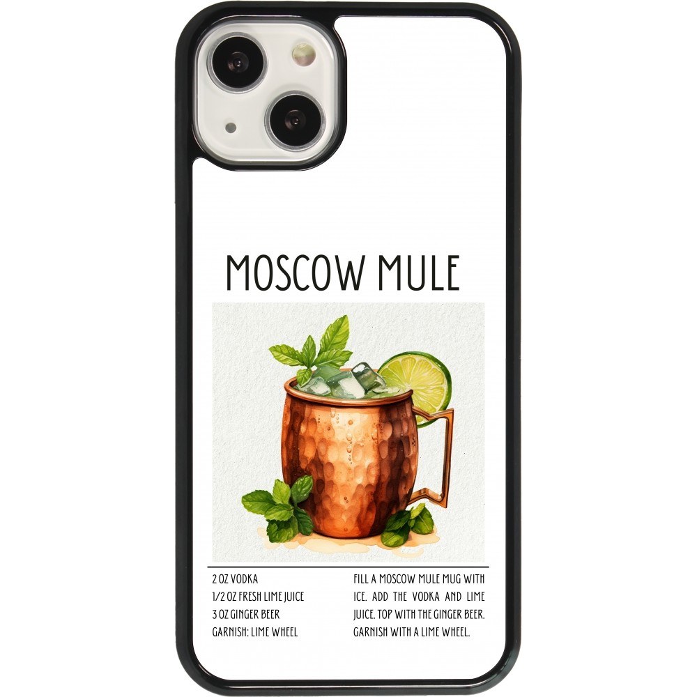 iPhone 13 Case Hülle - Cocktail Rezept Moscow Mule