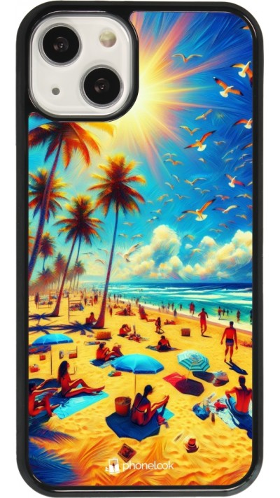 iPhone 13 Case Hülle - Sommer Paradies Farbe