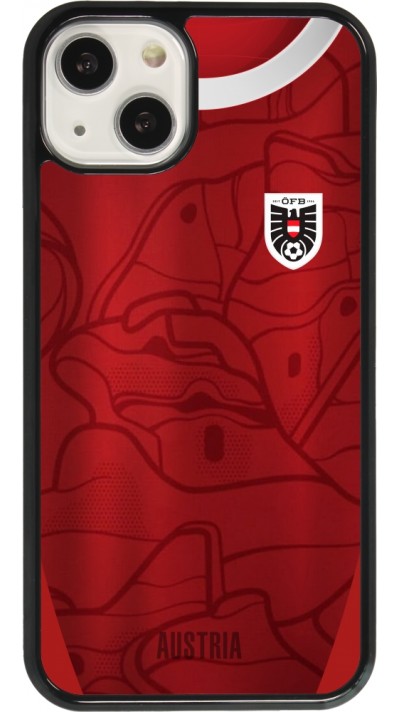 iPhone 13 Case Hülle - Austria personalisierbares Fussballtrikot