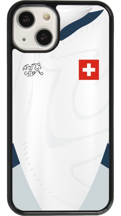 iPhone 13 Case Hülle - Schweiz Away personalisierbares Fussballtrikot