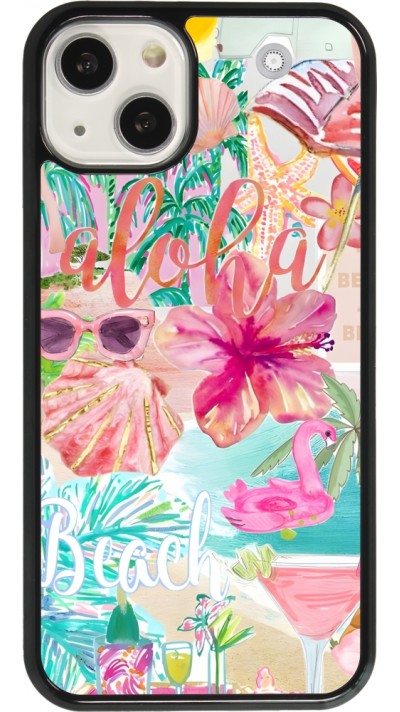 iPhone 13 Case Hülle - Preppy Collage Aloha