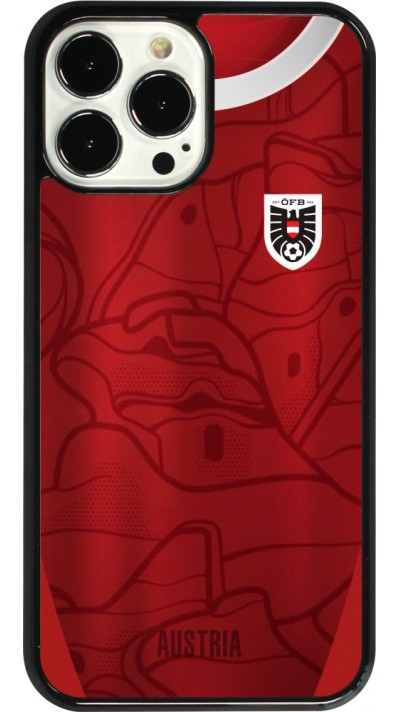 iPhone 13 Pro Max Case Hülle - Austria personalisierbares Fussballtrikot