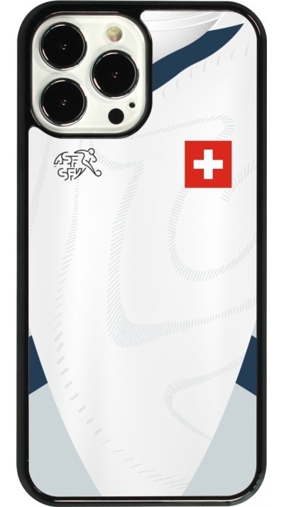 iPhone 13 Pro Max Case Hülle - Schweiz Away personalisierbares Fussballtrikot