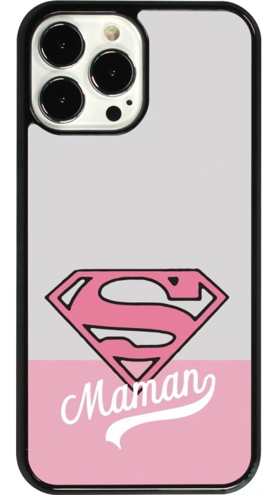 iPhone 13 Pro Max Case Hülle - Mom 2024 Super hero maman