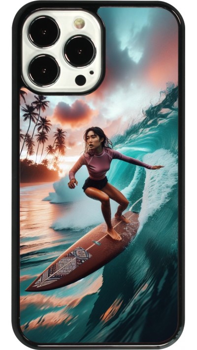 iPhone 13 Pro Max Case Hülle - Surferin aus Bali