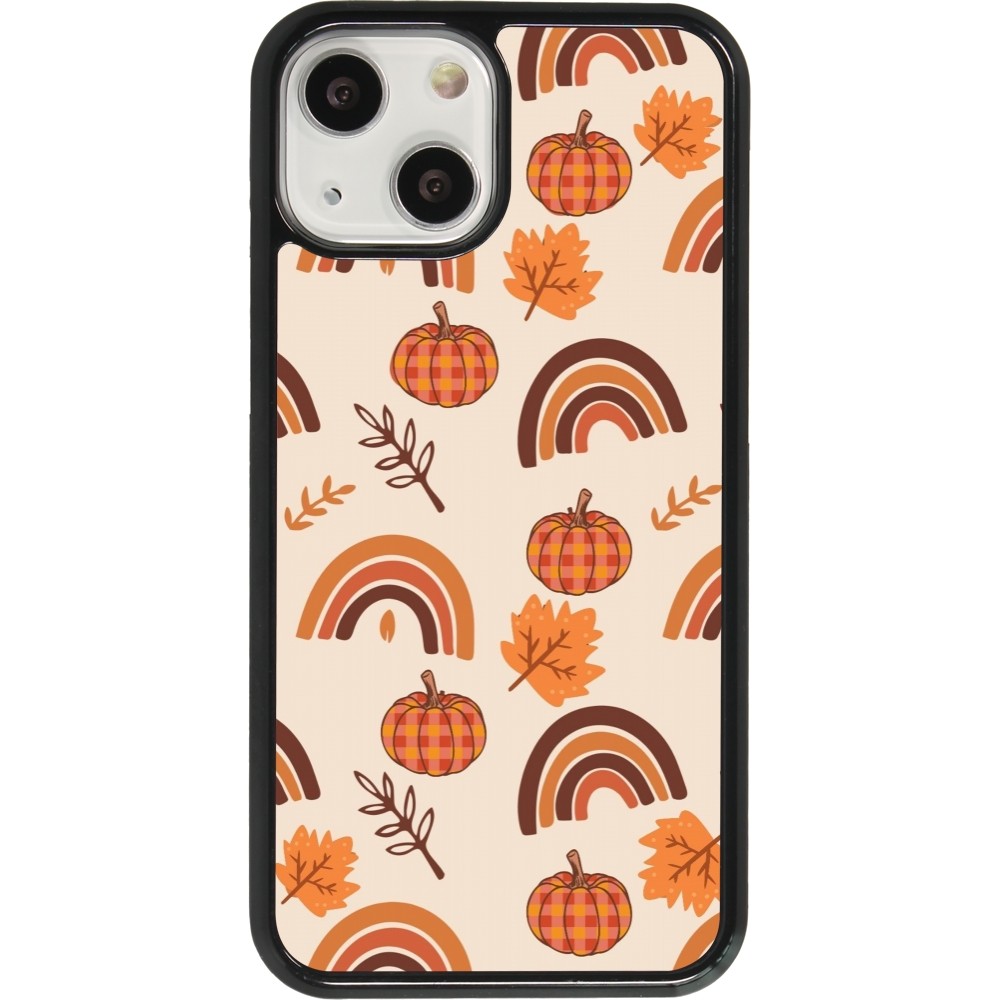 iPhone 13 mini Case Hülle - Autumn 2024 rainbow