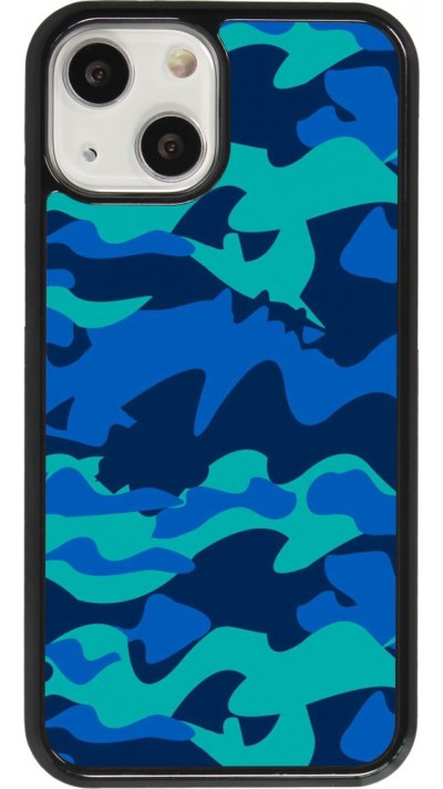 Hülle iPhone 13 mini - Camo Blue