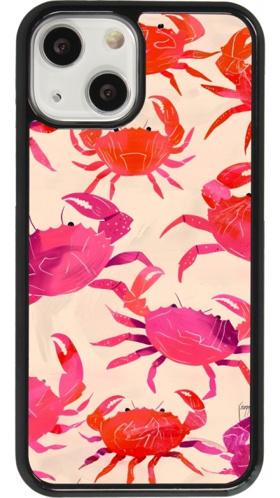 iPhone 13 mini Case Hülle - Crabs Paint