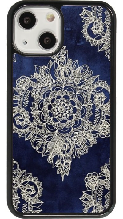 Hülle iPhone 13 mini - Cream Flower Moroccan