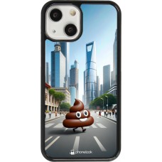 iPhone 13 mini Case Hülle - Kackhaufen Emoji Spaziergang