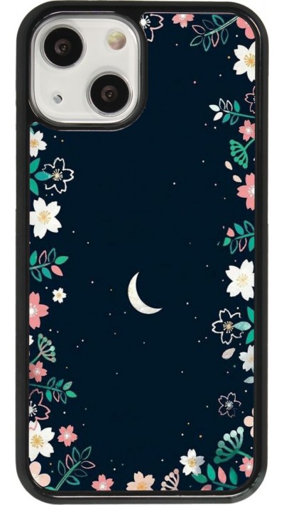 Coque iPhone 13 mini - Flowers space