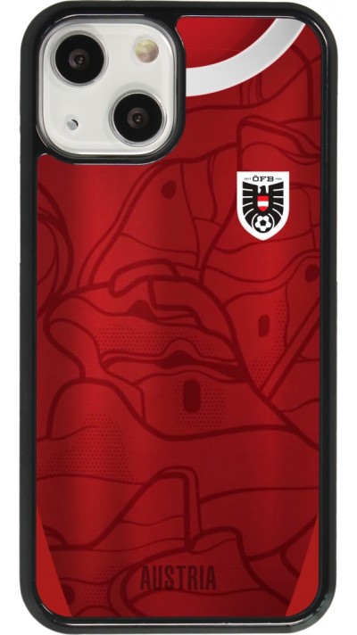 iPhone 13 mini Case Hülle - Austria personalisierbares Fussballtrikot