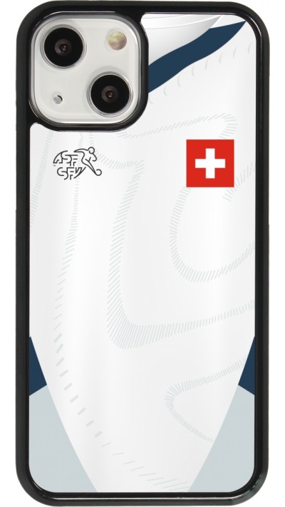 iPhone 13 mini Case Hülle - Schweiz Away personalisierbares Fussballtrikot