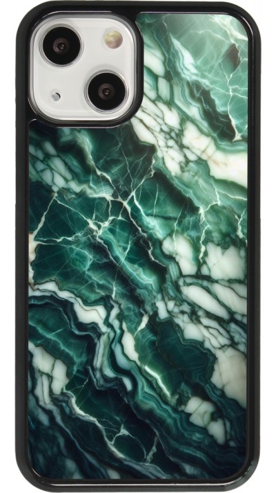 iPhone 13 mini Case Hülle - Majestätischer grüner Marmor