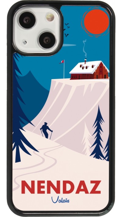 iPhone 13 mini Case Hülle - Nendaz Cabane Ski