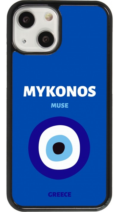 iPhone 13 mini Case Hülle - Pop Summer Destination Mykonos