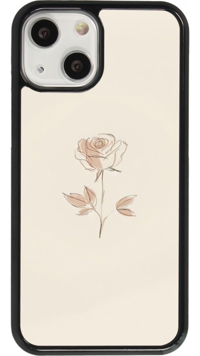 iPhone 13 mini Case Hülle - Rosa Sand Minimalistisch