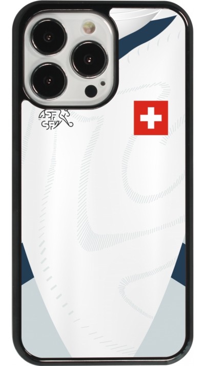 iPhone 13 Pro Case Hülle - Schweiz Away personalisierbares Fussballtrikot