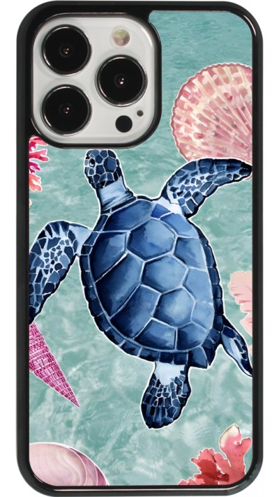 iPhone 13 Pro Case Hülle - Preppy Turtle