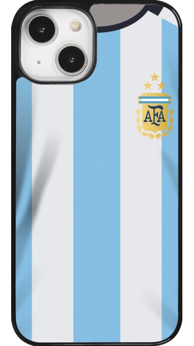 iPhone 14 Case Hülle - Argentinien 2022 personalisierbares Fussballtrikot