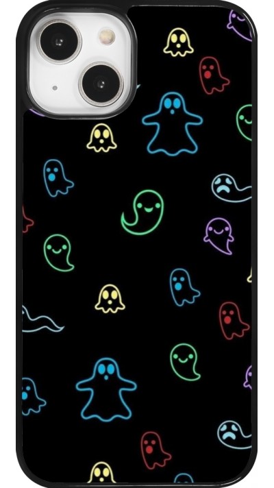 iPhone 14 Case Hülle - Halloween 2024 colorful ghosts