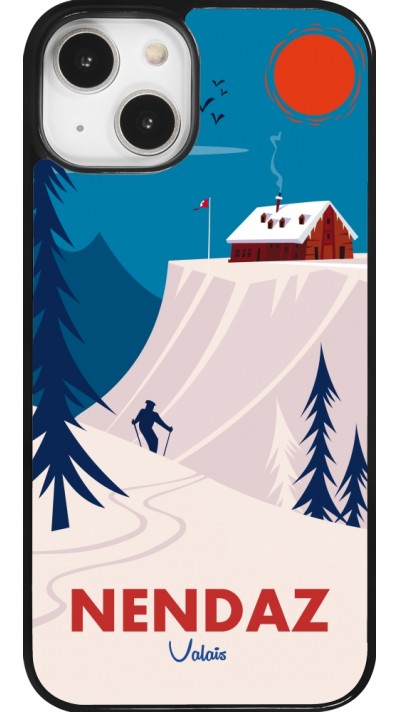 iPhone 14 Case Hülle - Nendaz Cabane Ski